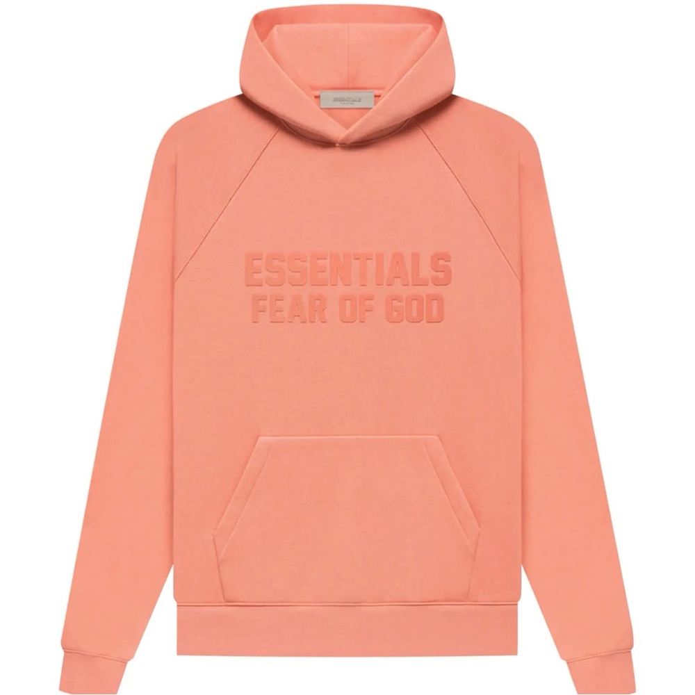 Fear of God Essentials Hoodie - Coral